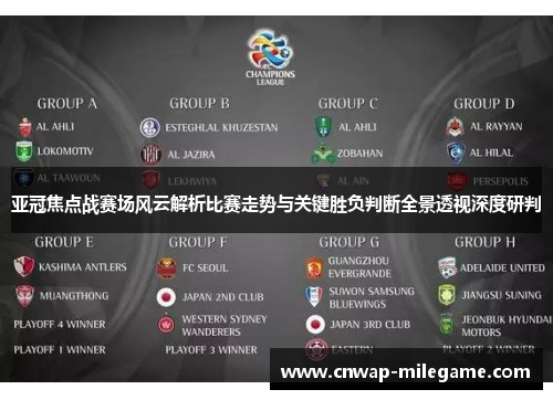 亚冠焦点战赛场风云解析比赛走势与关键胜负判断全景透视深度研判